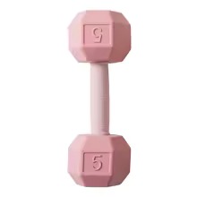 Baby Dumbbell Rattle Teether – Silicone BPA Free Newborn Toy Infant Gift