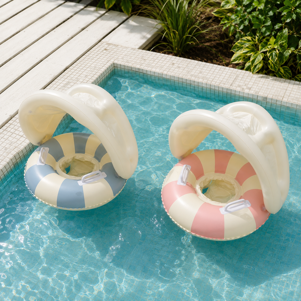 Baby Swim Ring – Inflatable Floating Seat for Pool and Beach, 0–5 Years