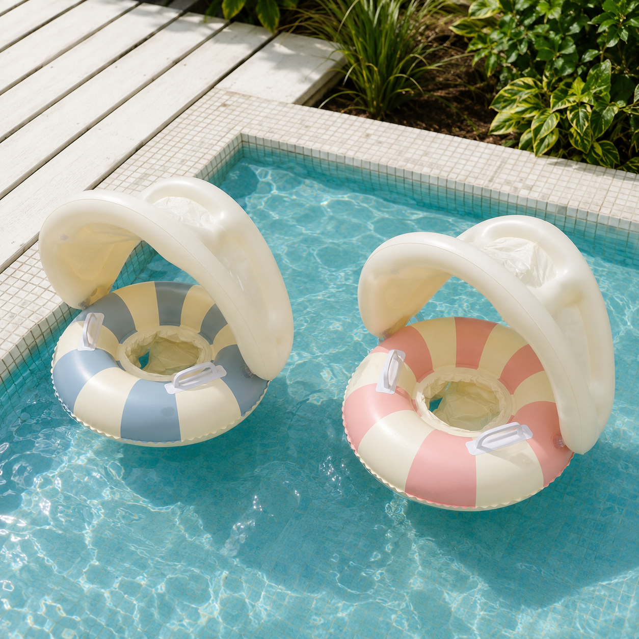 Baby Swim Ring – Inflatable Floating Seat for Pool and Beach, 0–5 Years