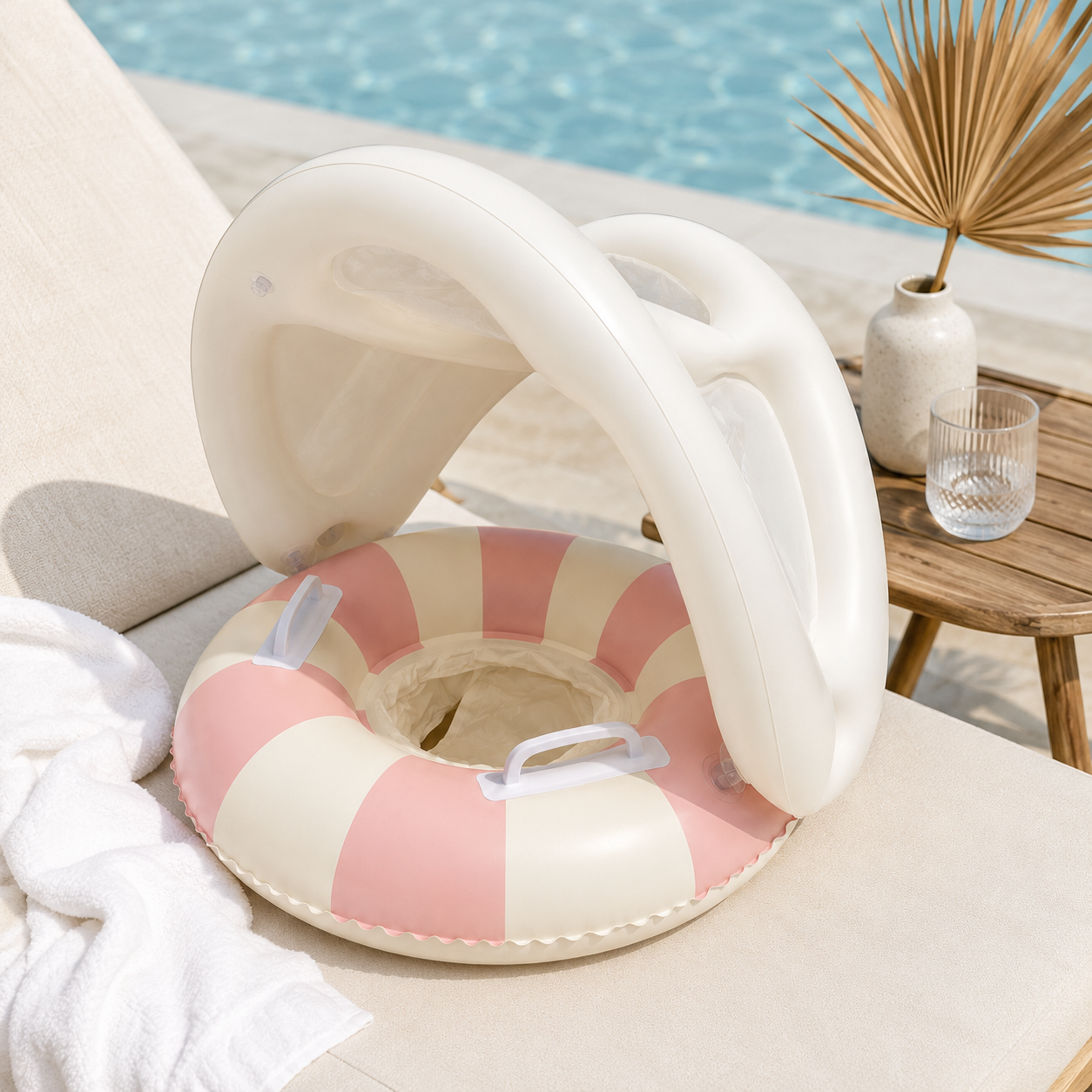 Baby Swim Ring – Inflatable Floating Seat for Pool and Beach, 0–5 Years