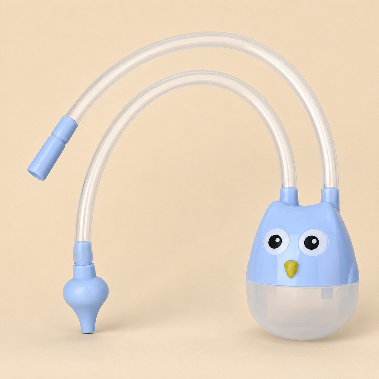 Baby Nasal Aspirator – Gentle Silicone Nose Cleaner for Newborns, Travel Health Essential