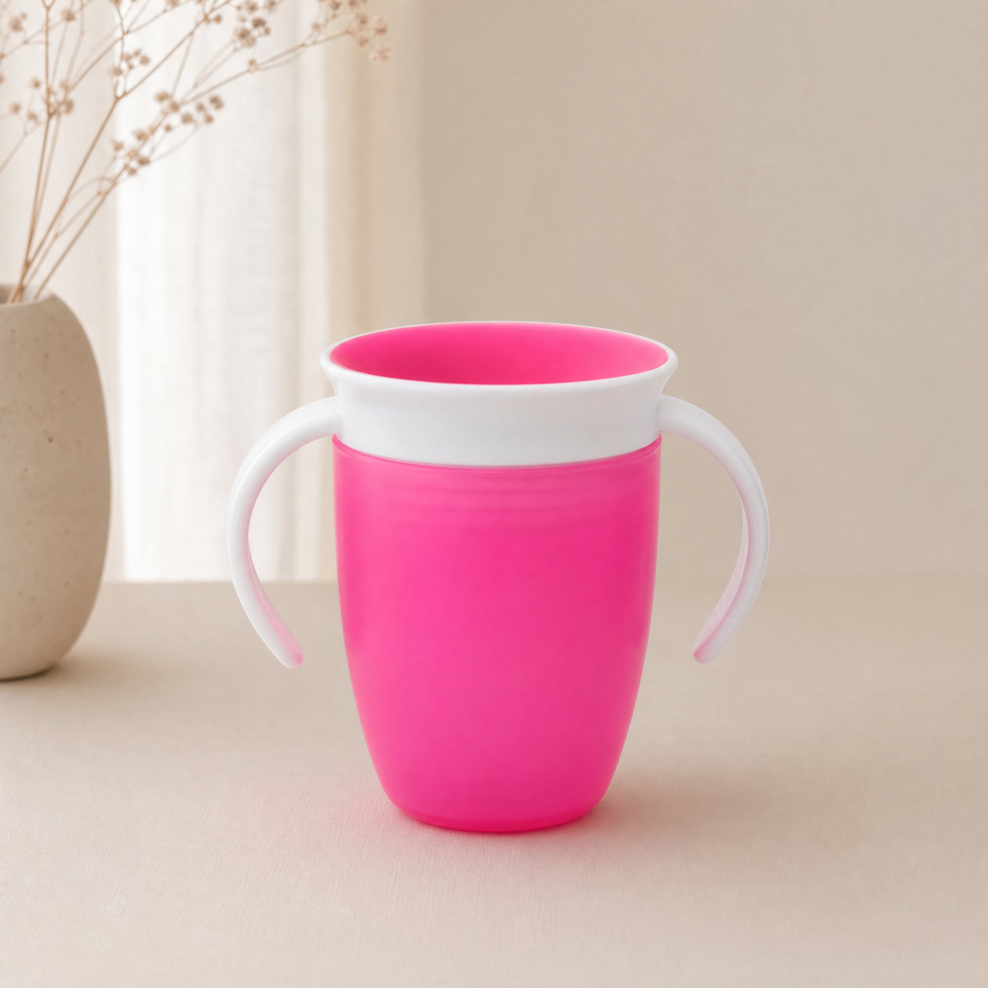 360 Baby Sippy Cup – Leakproof Double Handle Toddler Training Drinking Cup