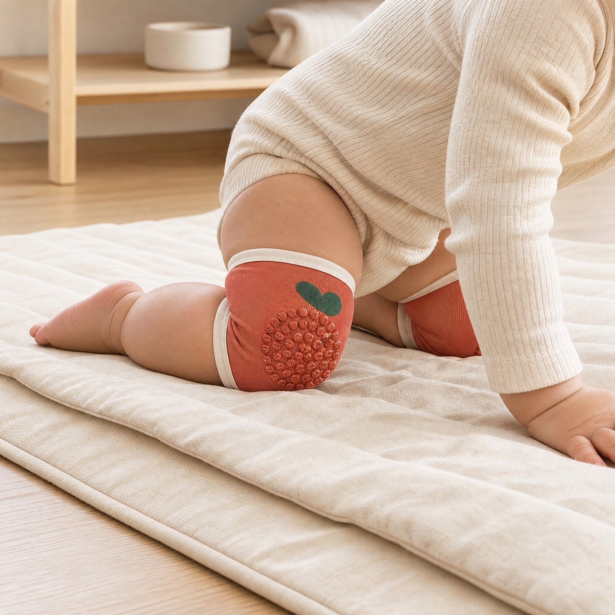 Baby Knee Pads – Anti-Slip Crawling Protectors, Soft Cartoon Nursery Essentials