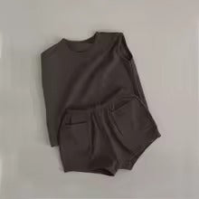 Baby Vest Shorts Set – Casual Cotton Homewear for Newborn Boys Girls