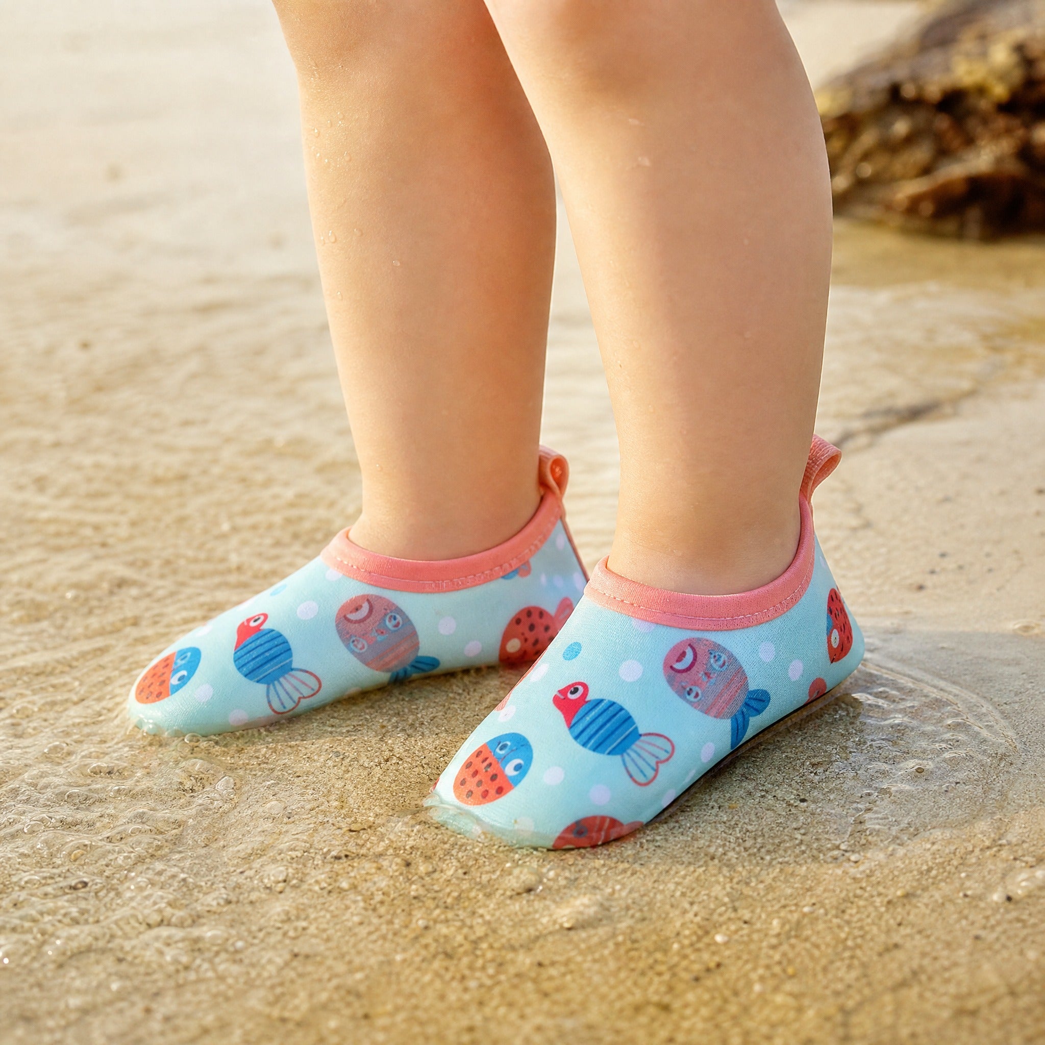 Kids Aqua Shoes – Barefoot Water Shoes for Beach Pool Toddler Boys Girls