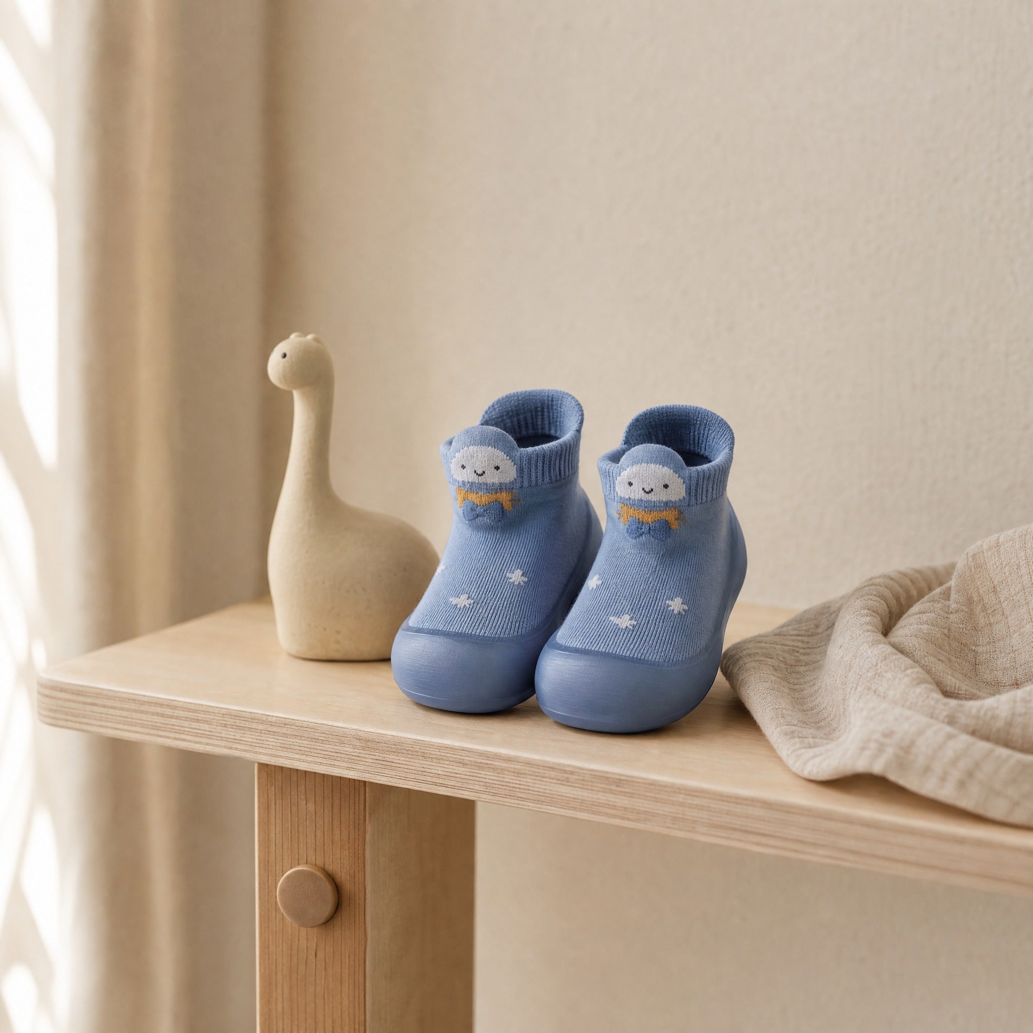 Baby Sock Shoes – Soft Sole Toddler Floor Shoes Infant First Walker Booties