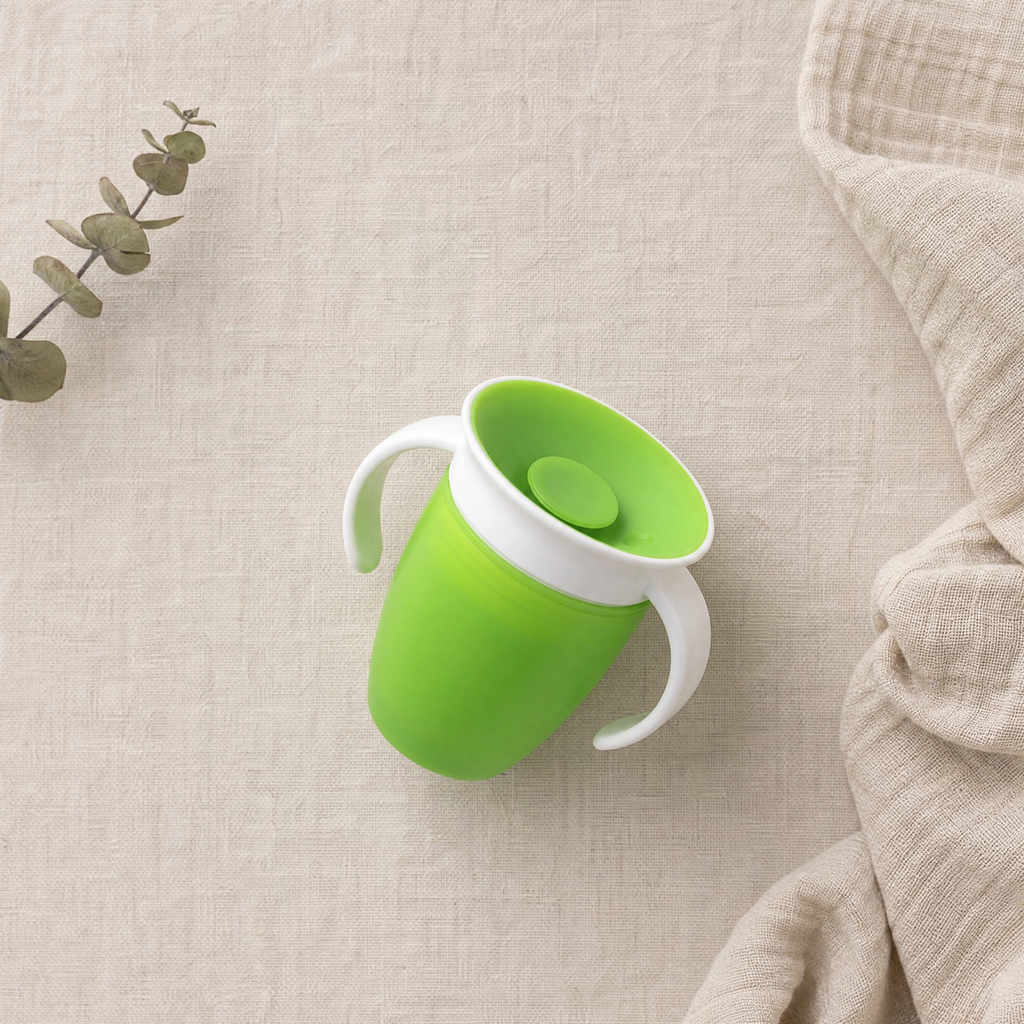 360 Baby Sippy Cup – Leakproof Double Handle Toddler Training Drinking Cup