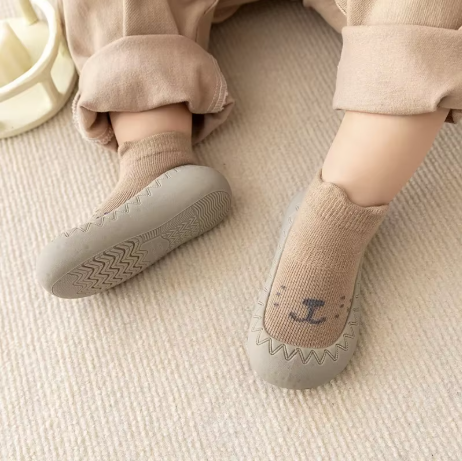 Baby Sock Shoes – Soft Sole Toddler Floor Shoes Infant First Walker Booties