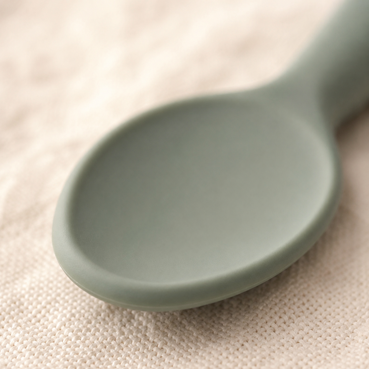 Personalized Silicone Baby Spoon – Custom Name Soft Weaning Spoon for Infants