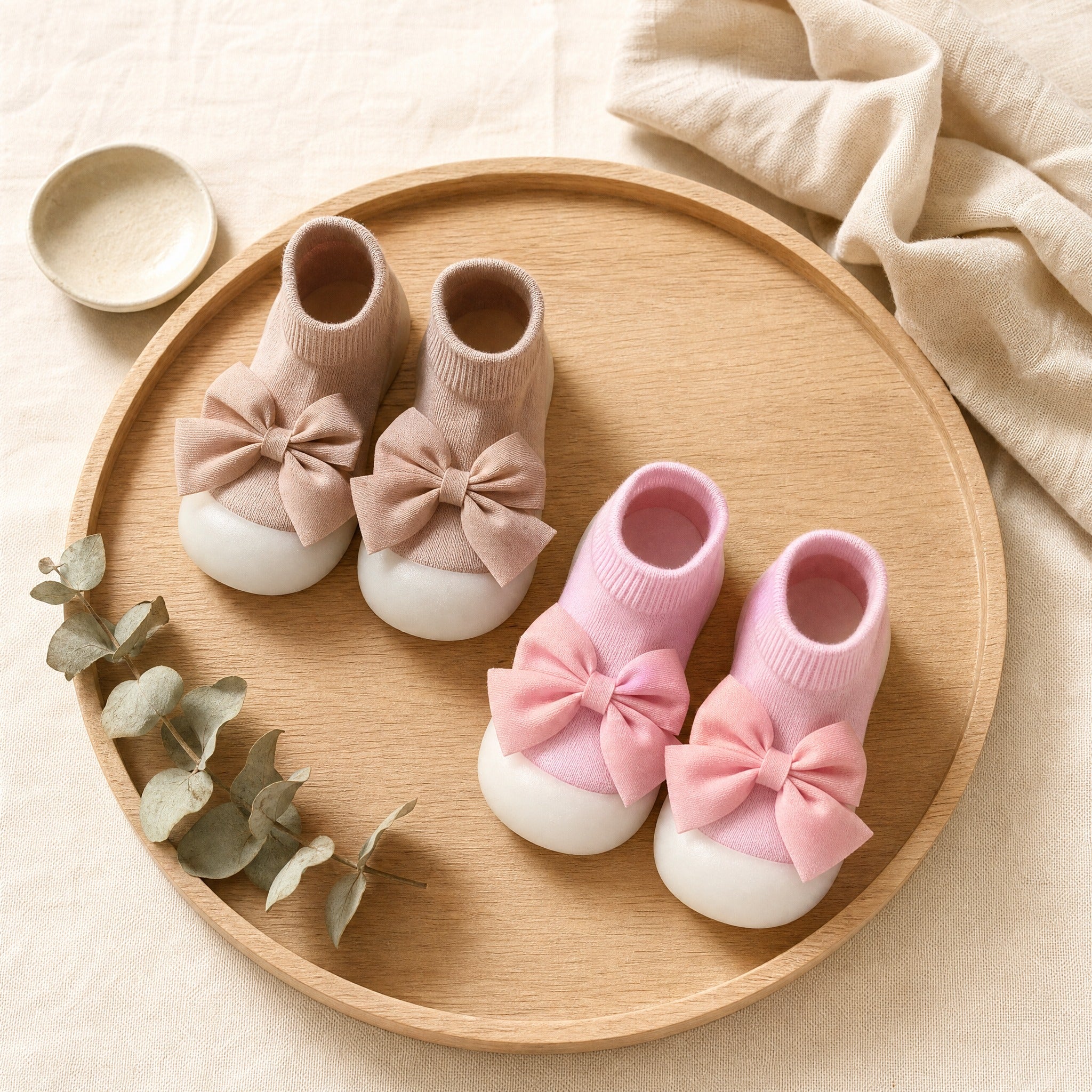 Baby Sock Shoes – Soft Sole Toddler Floor Shoes Infant First Walker Booties