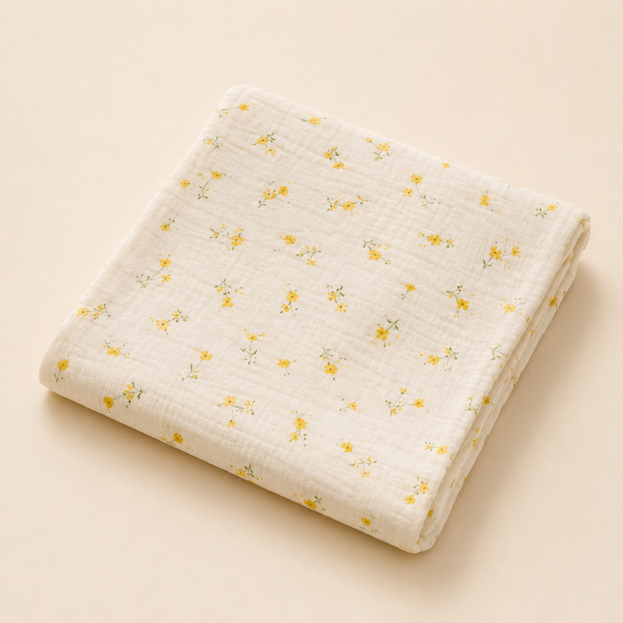 Muslin Baby Blanket – Cotton Swaddle Wrap, Newborn Receiving Blanket, Nursery Bedding