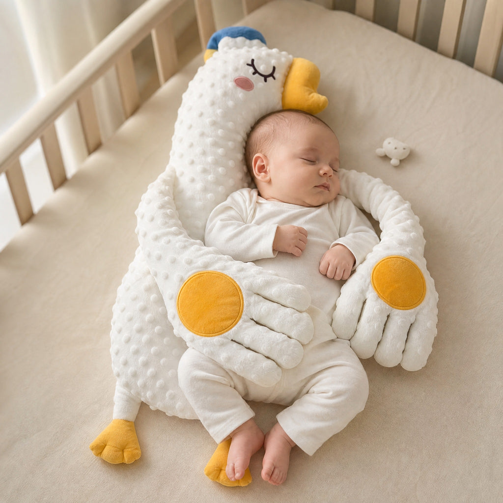 Baby Soothing Pillow – Patting Doll with Electric Palm for Newborn Sleep Aid
