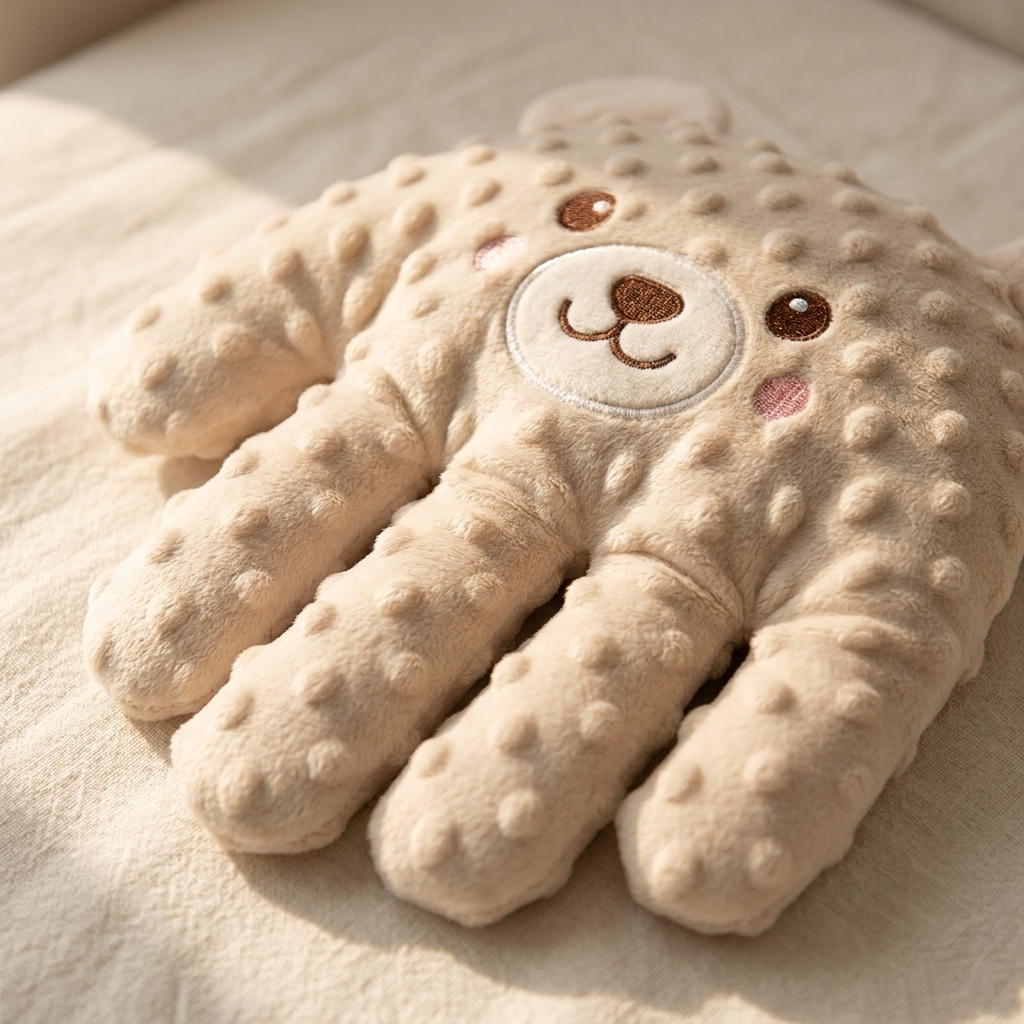 Baby Sleep Aid Palm Pillow – Vibrating Soothing Toy with Remote, 3 Modes, Newborn