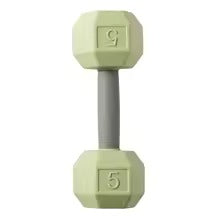 Baby Dumbbell Rattle Teether – Silicone BPA Free Newborn Toy Infant Gift
