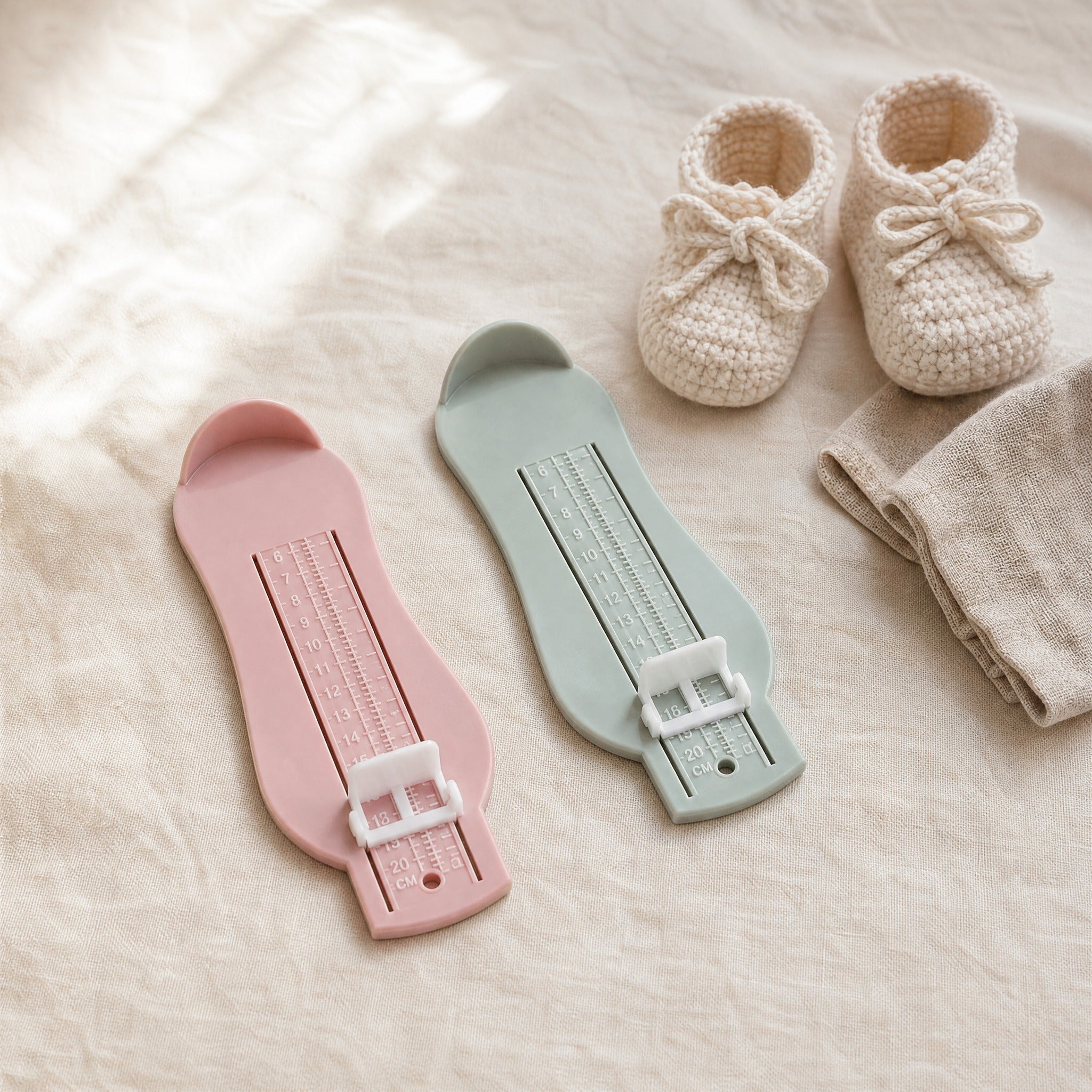 Baby Foot Measure Tool – Kids Shoe Size Ruler for Toddler Boys and Girls