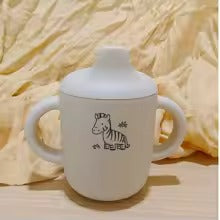 Personalized Silicone Sippy Cup – Custom Name Baby Toddler Training Cup