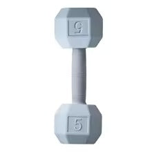Baby Dumbbell Rattle Teether – Silicone BPA Free Newborn Toy Infant Gift