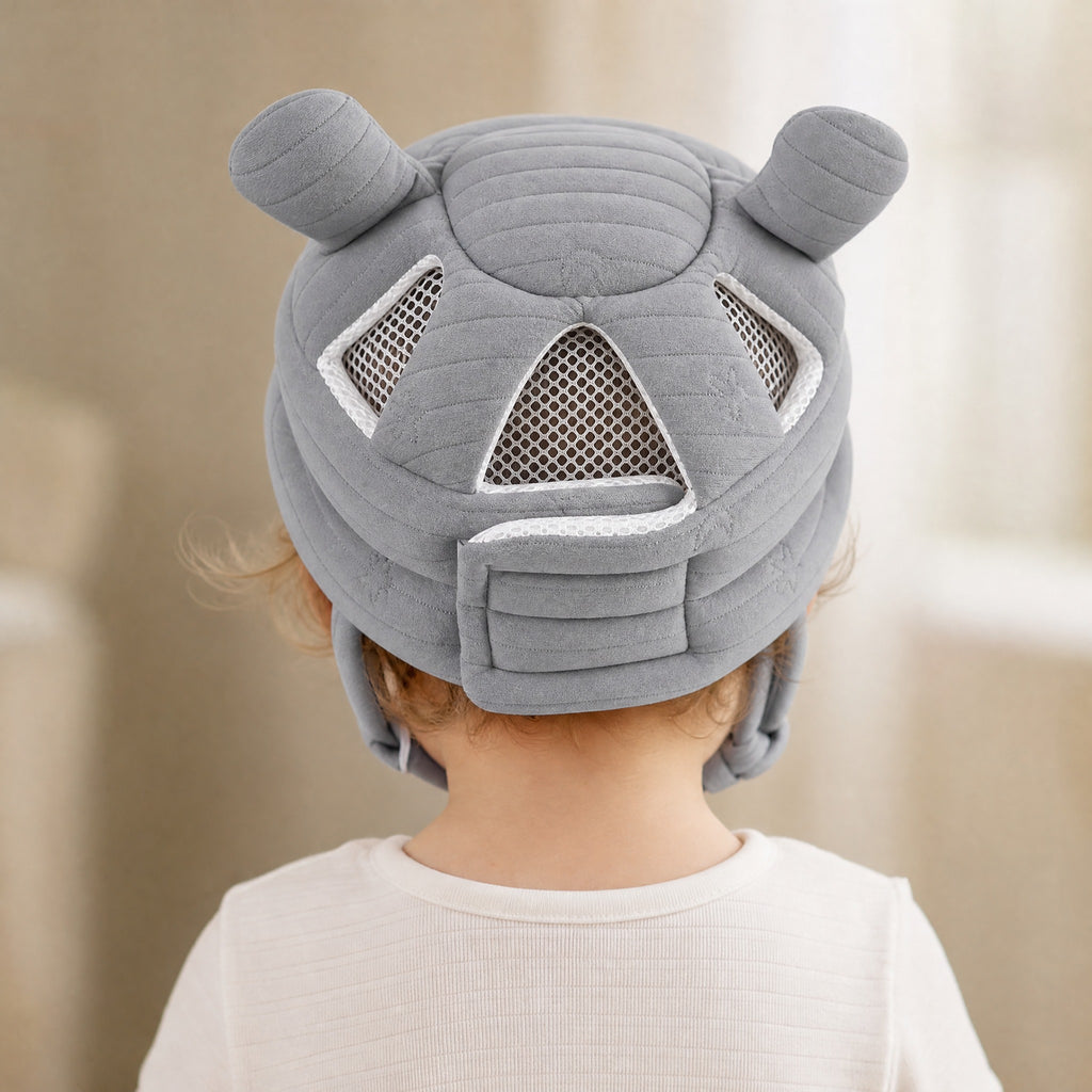Baby Head Protection Hat – Anti-Fall Safety Helmet for Walking, Breathable, 360