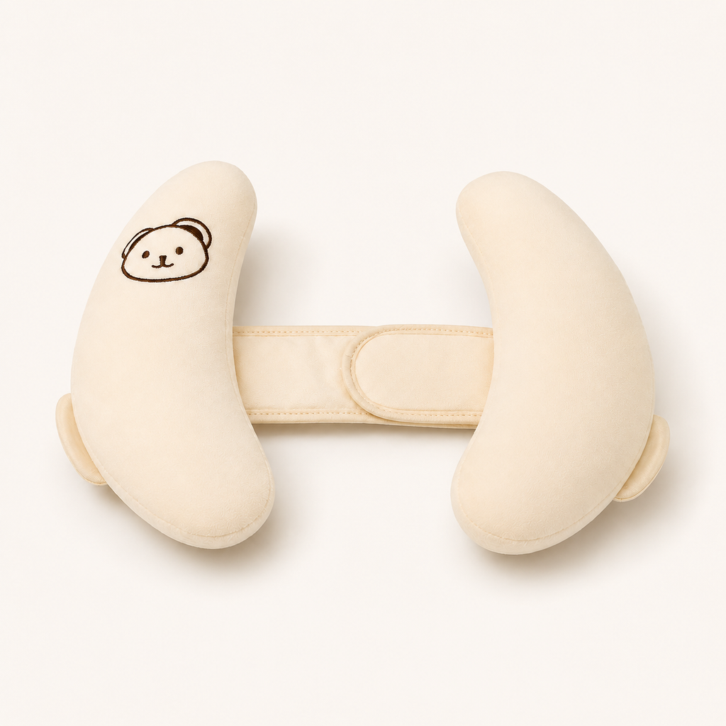 Baby Car Seat Head Support Pillow – H-Shape Neck Rest for Stroller and Car