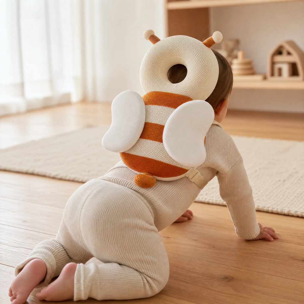 Baby Head Protector Cushion – Toddler Safety Pad Back Pillow Cartoon Backpack