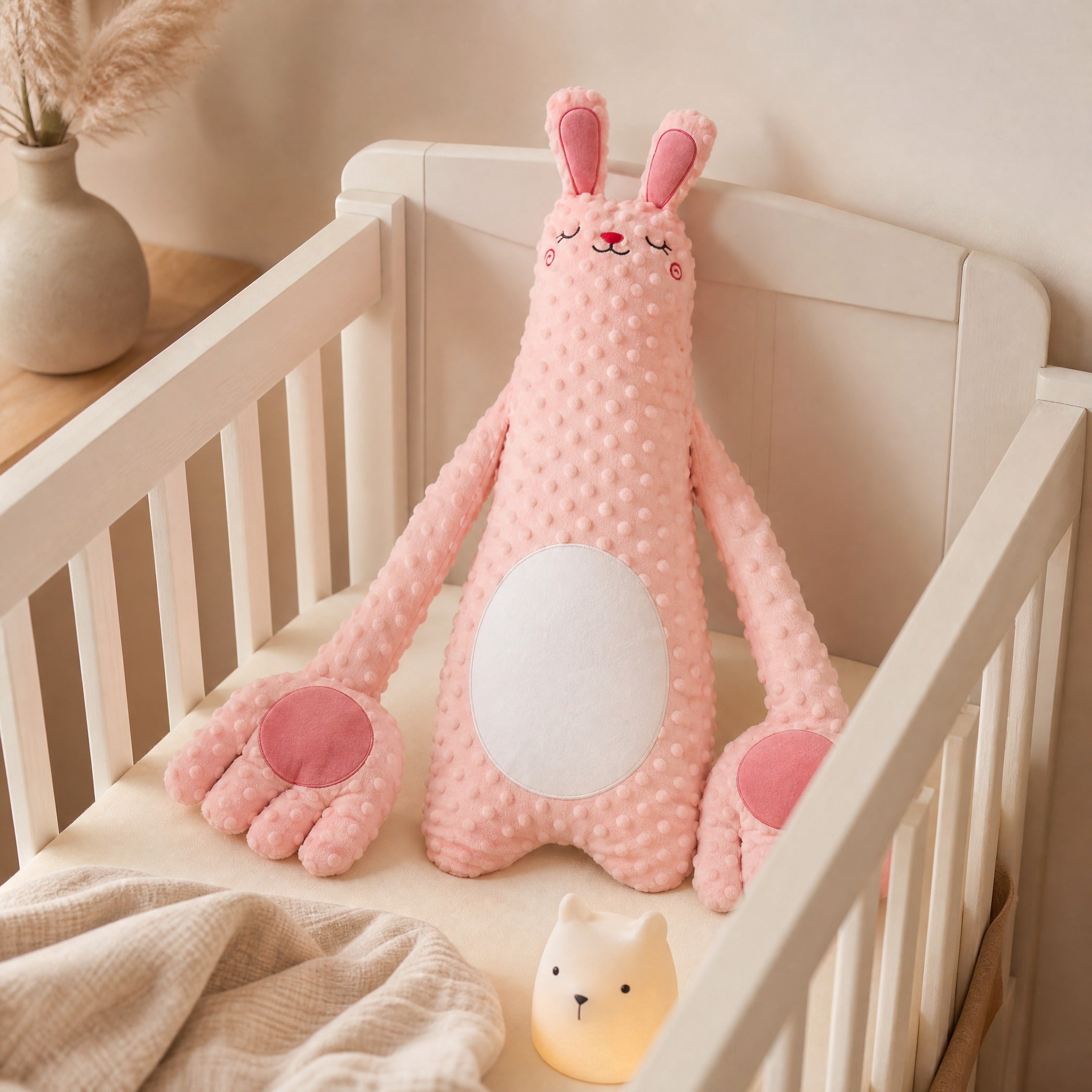 Baby Soothing Pillow – Patting Doll with Electric Palm for Newborn Sleep Aid