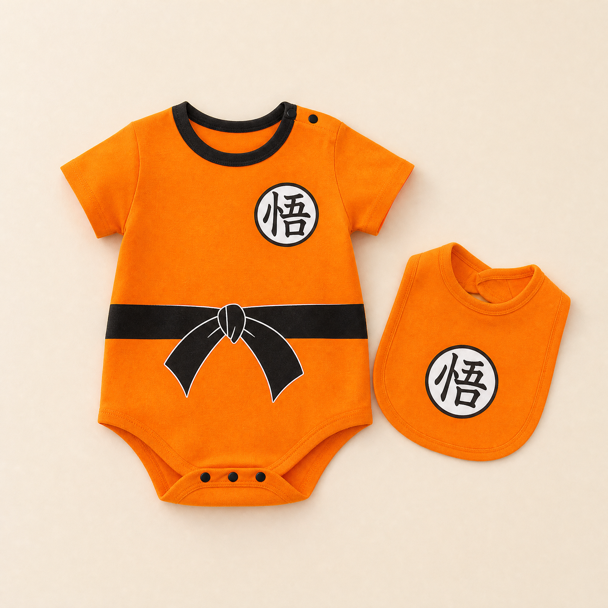 Anime Cosplay Baby Romper – Newborn Onesie Jumpsuit for Boys and Girls 0–18M