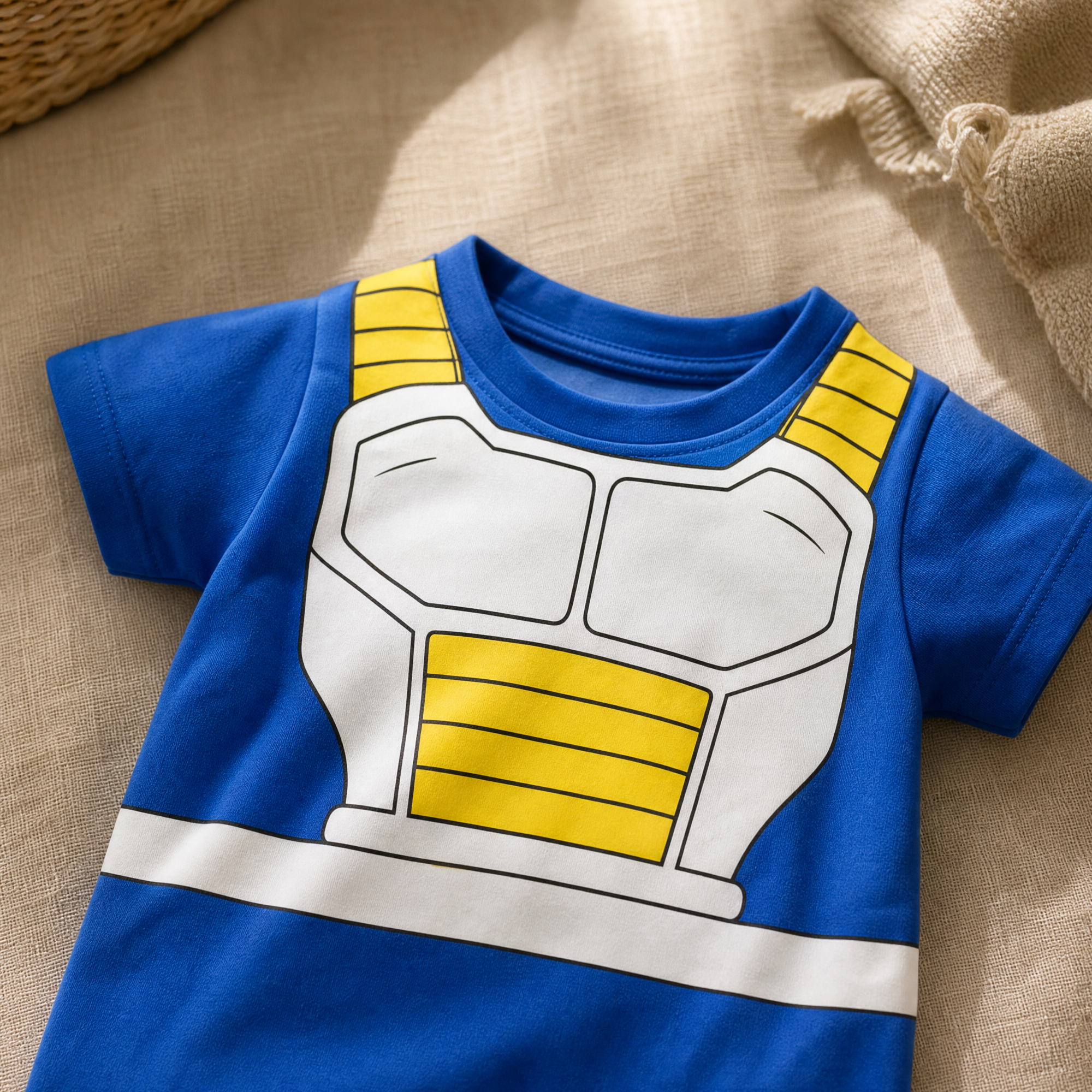 Anime Cosplay Baby Romper – Newborn Onesie Jumpsuit for Boys and Girls 0–18M