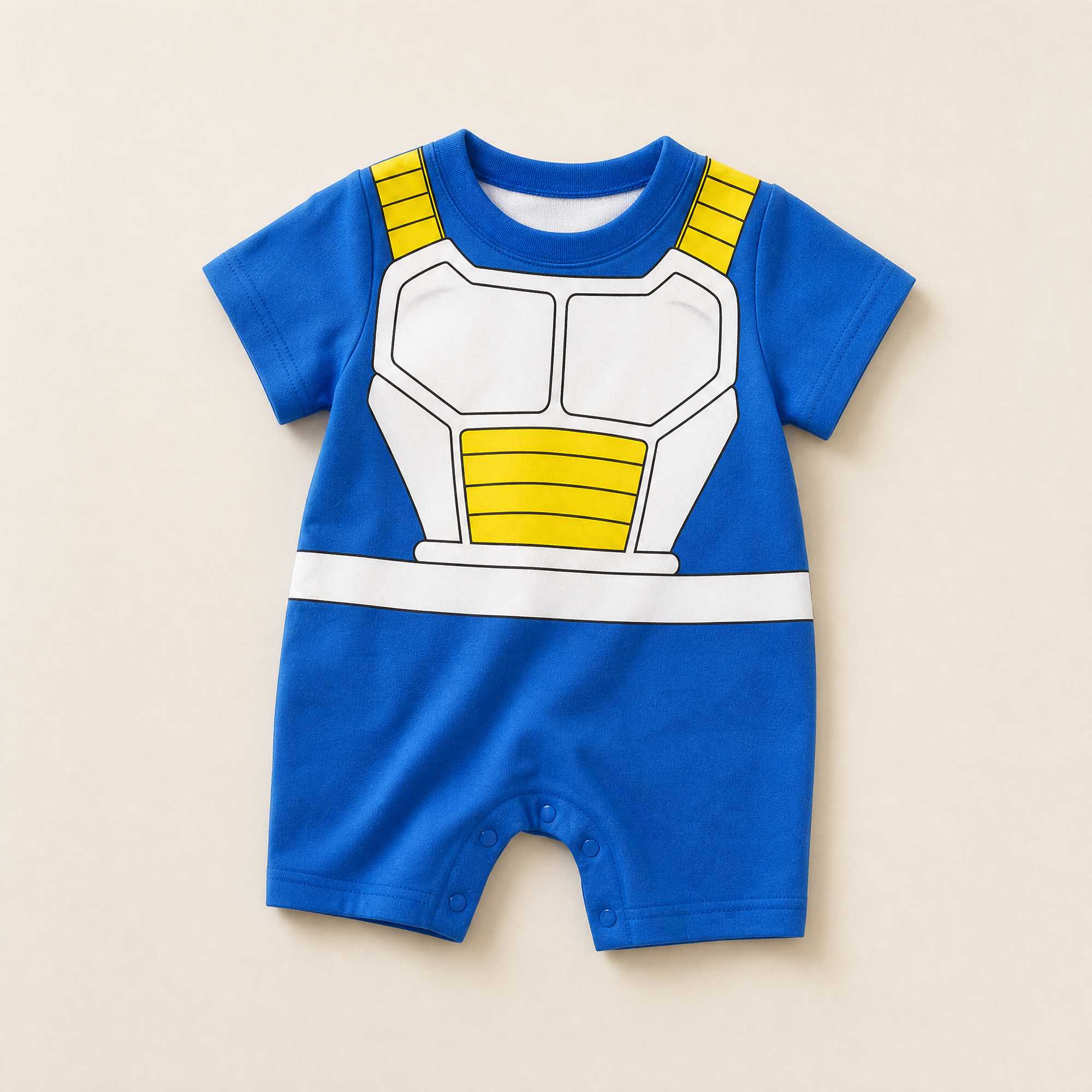 Anime Cosplay Baby Romper – Newborn Onesie Jumpsuit for Boys and Girls 0–18M