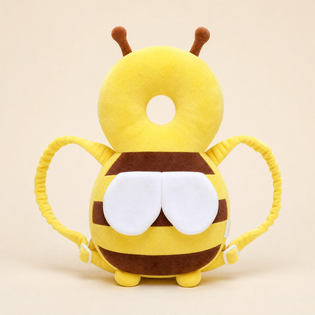 Baby Head Protection Pillow – Bee Backpack Cushion for Crawling and Walking