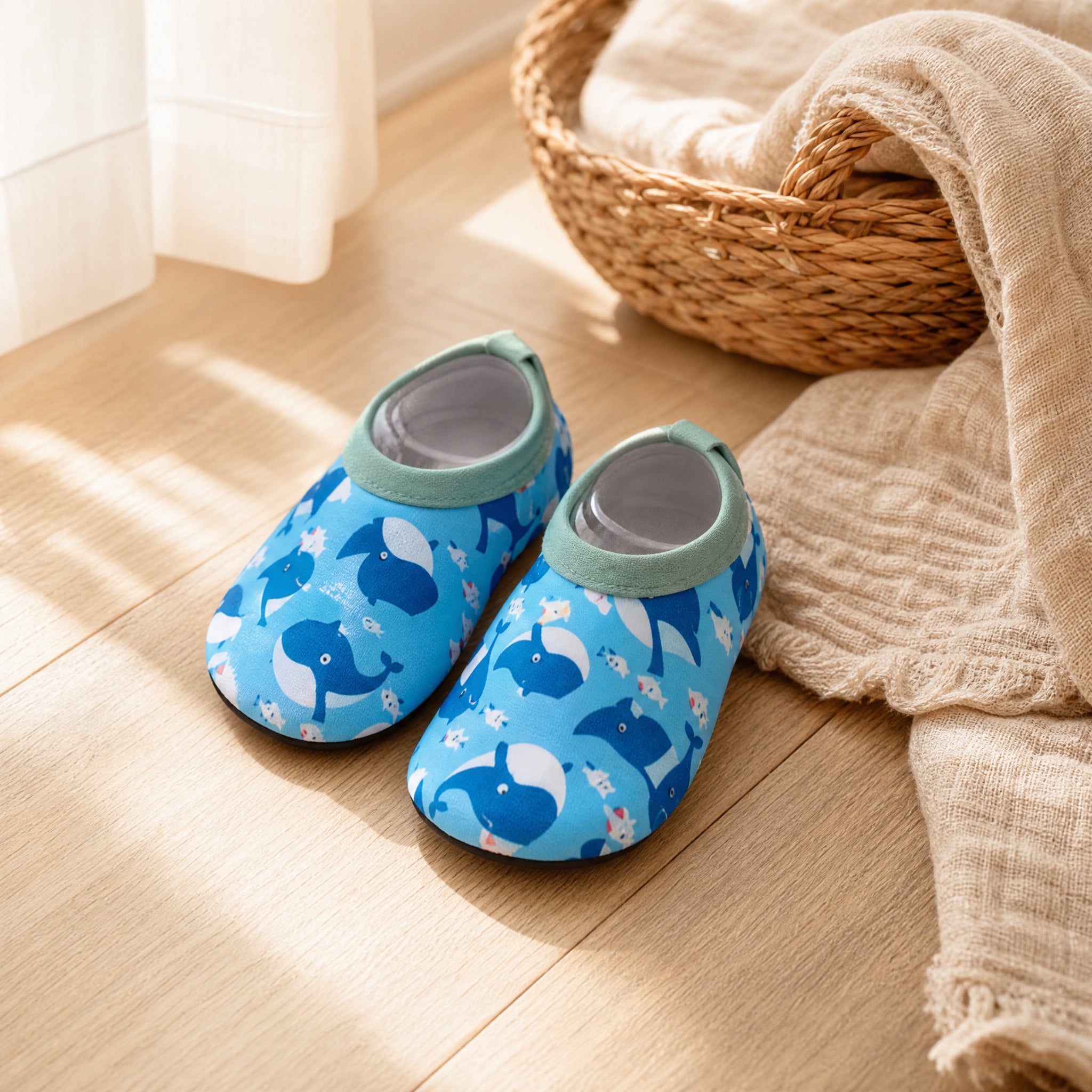 Kids Aqua Shoes – Barefoot Water Shoes for Beach Pool Toddler Boys Girls