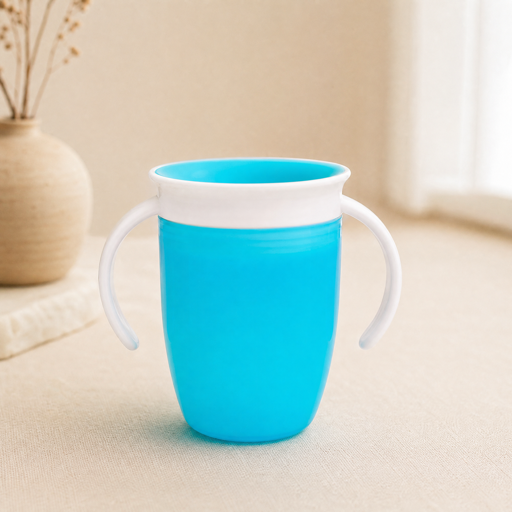 360 Baby Sippy Cup – Leakproof Double Handle Toddler Training Drinking Cup