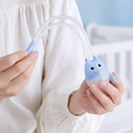 Baby Nasal Aspirator – Gentle Silicone Nose Cleaner for Newborns, Travel Health Essential