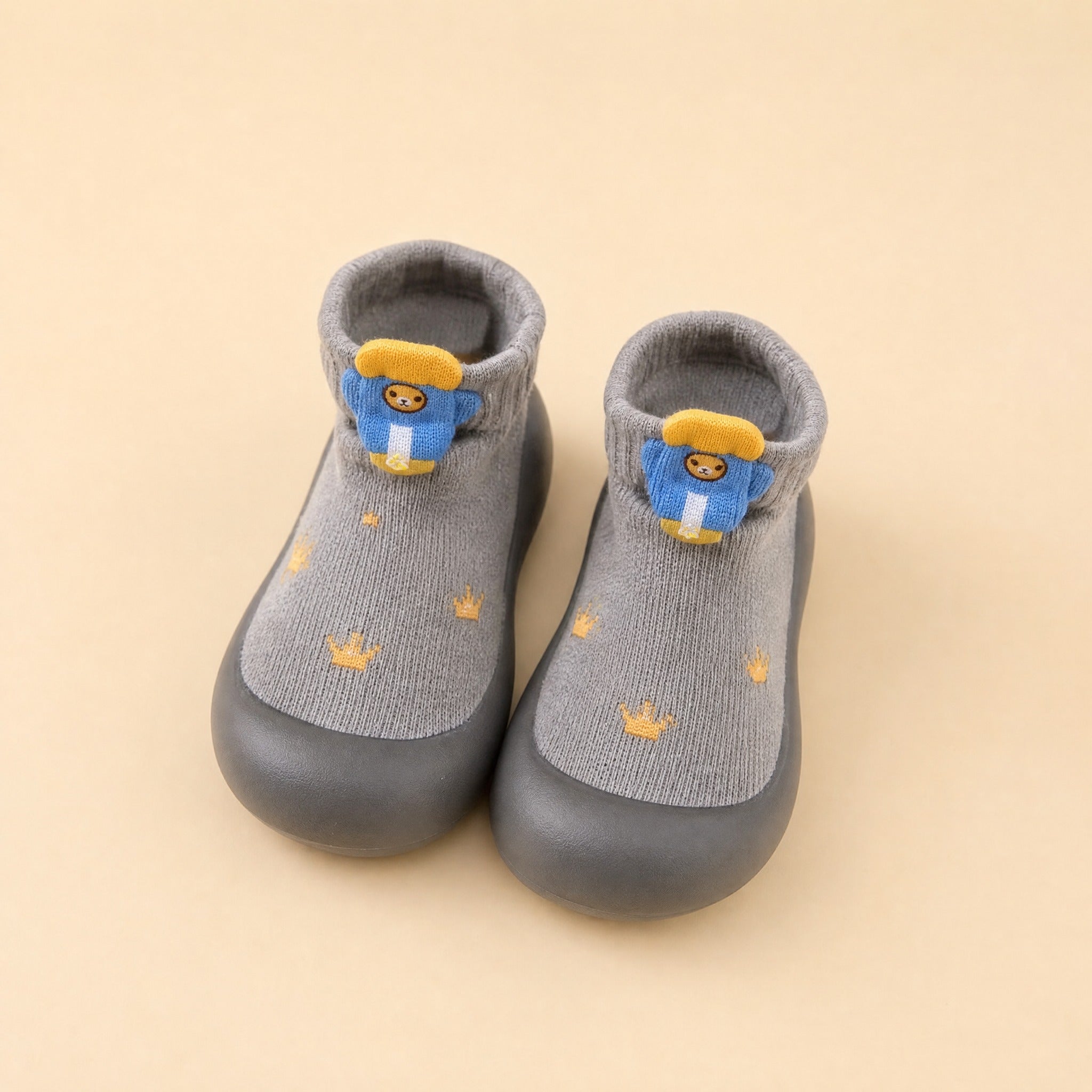 Baby Sock Shoes – Soft Sole Toddler Floor Shoes Infant First Walker Booties