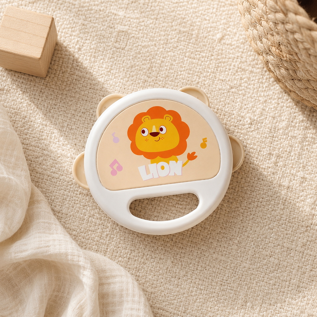 Baby Tambourine  Handheld Musical Instrument for Infants and Toddlers