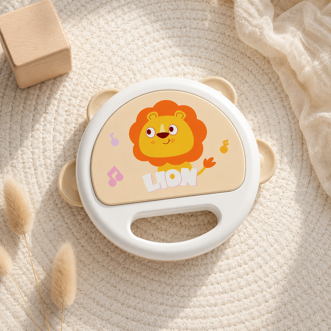 Baby Tambourine  Handheld Musical Instrument for Infants and Toddlers