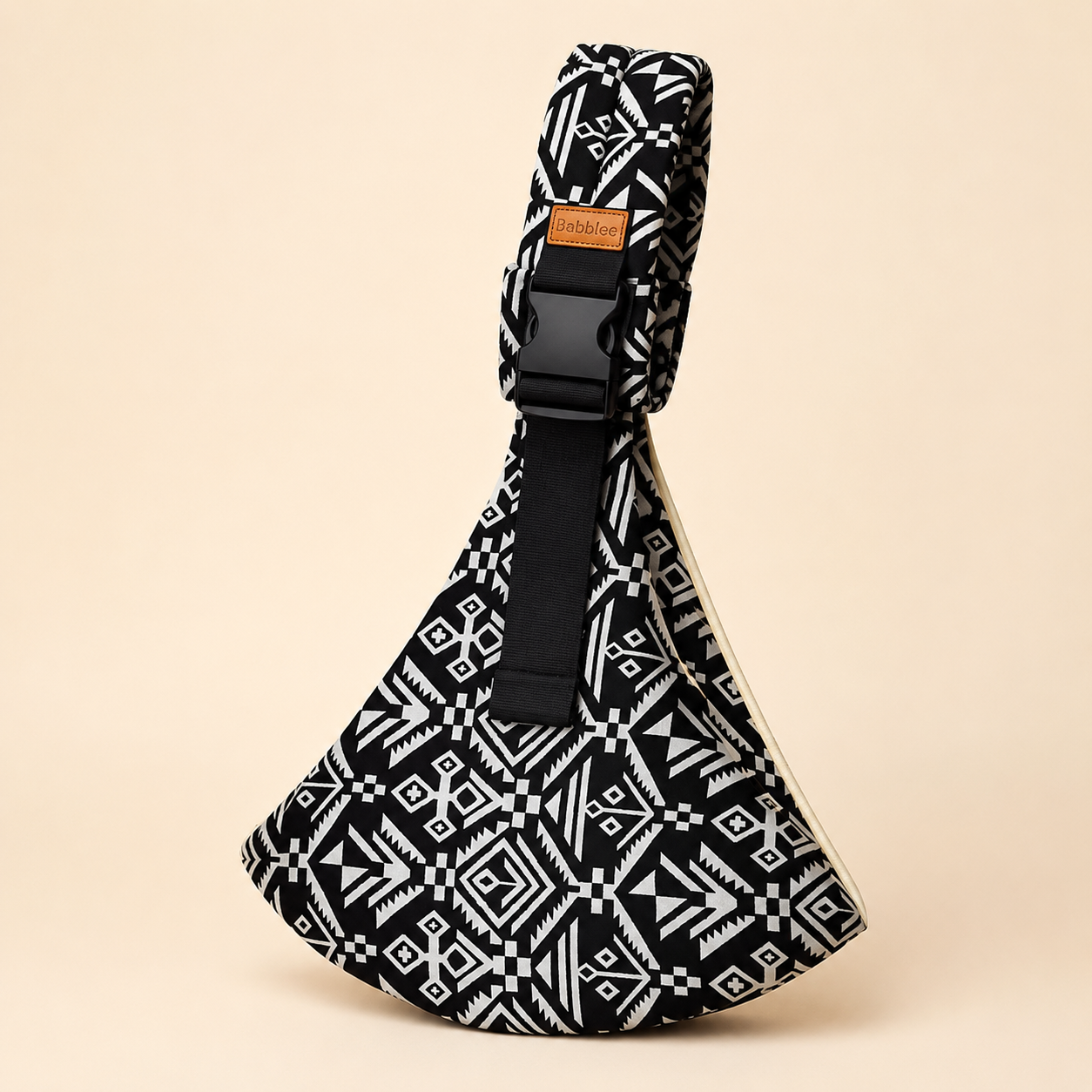 Baby Ring Sling Carrier – Cotton Wrap for Newborn to Toddler, Adjustable Strap