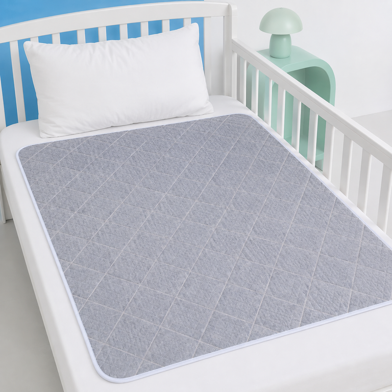 Washable Baby Urine Mat – Breathable Quilted Bed Protector for Toddlers and Diaper Changing