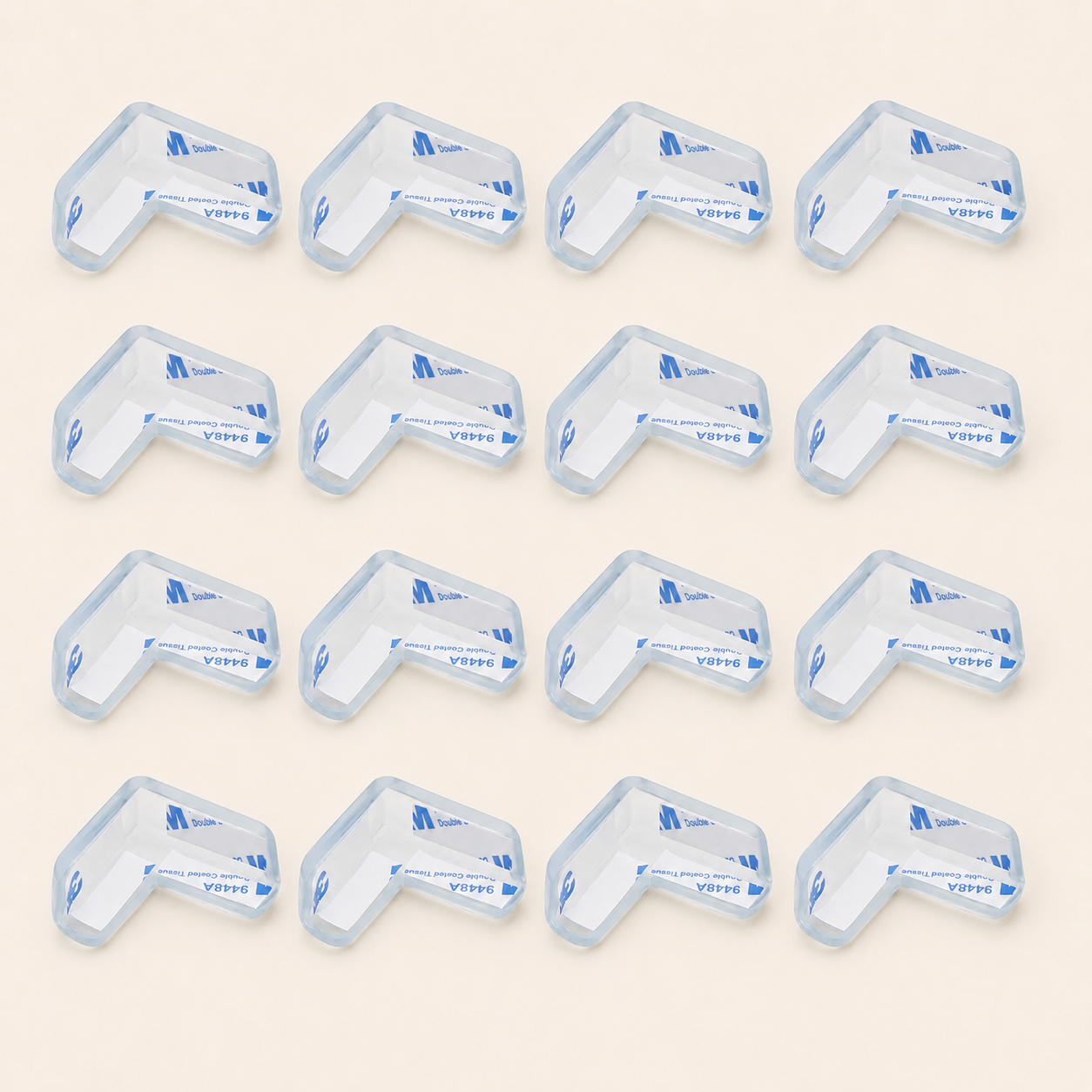 Clear Corner Protectors for Baby Safety – Transparent Furniture Edge Guards with Adhesive for Childproofing Tables