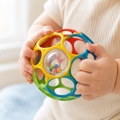 Baby Grasping Ball Rattle – Sensory Teether Toy for Early Development 0-6 Months