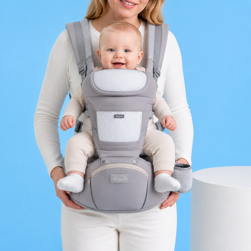 Ergonomic Baby Carrier – Hip Seat Waist Stool for Newborn to Toddler