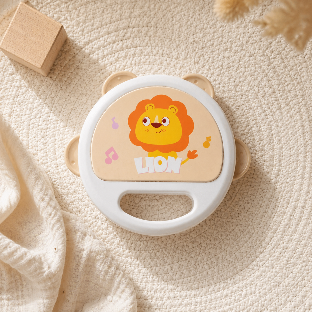 Baby Tambourine  Handheld Musical Instrument for Infants and Toddlers