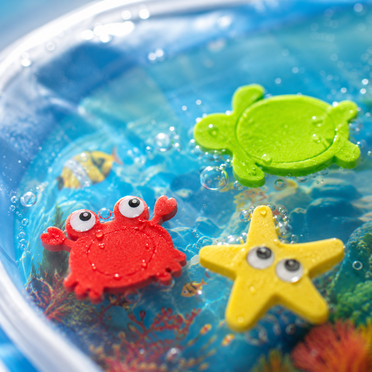 Baby Water Play Mat – Inflatable Tummy Time Pad for Sensory Development