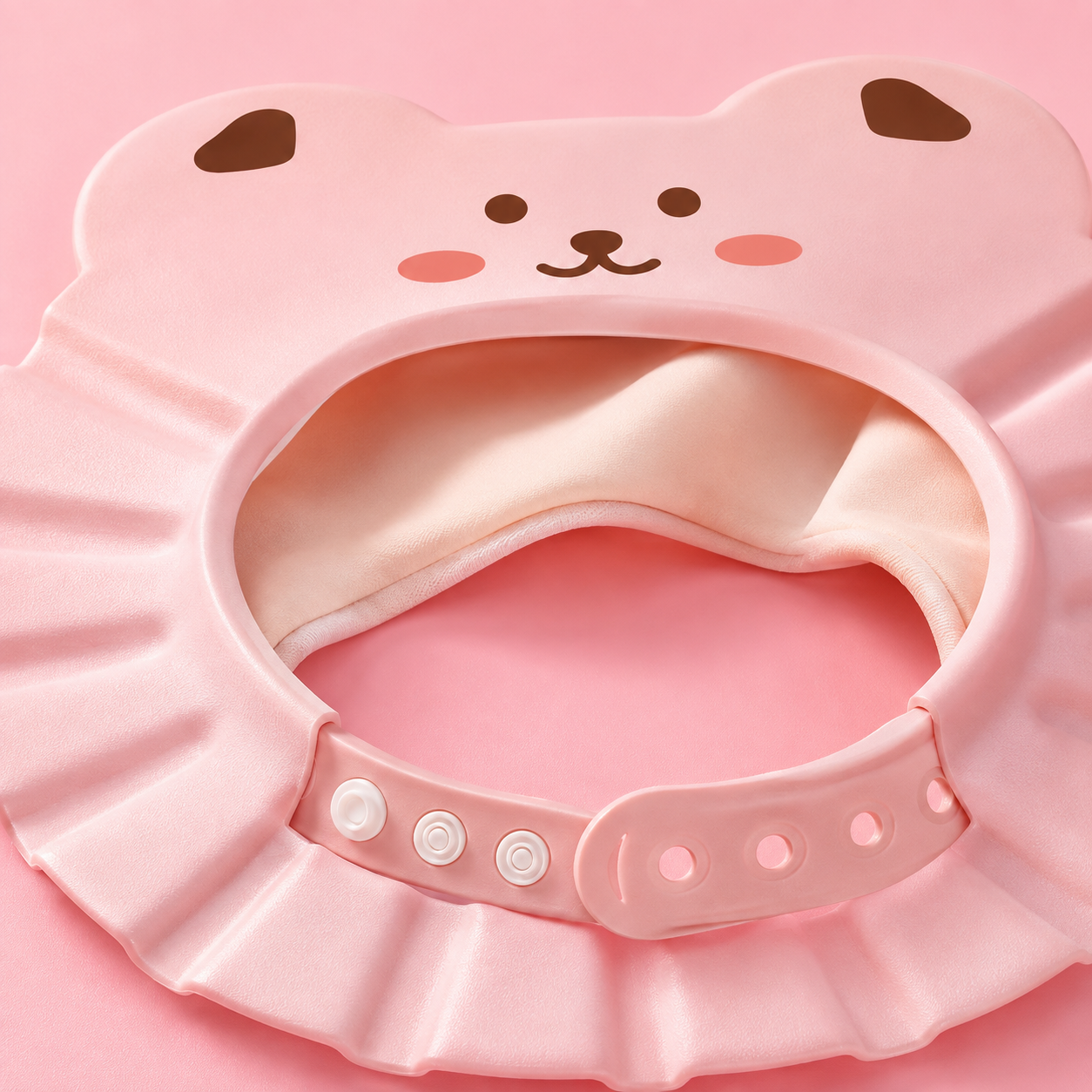 Baby Shower Cap – Adjustable Cartoon Bath Hat for Eye and Ear Protection