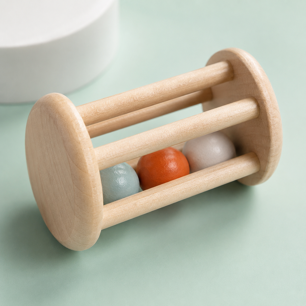 Baby Musical Instruments Set – 5 Piece Wooden Sensory Toys for Toddlers