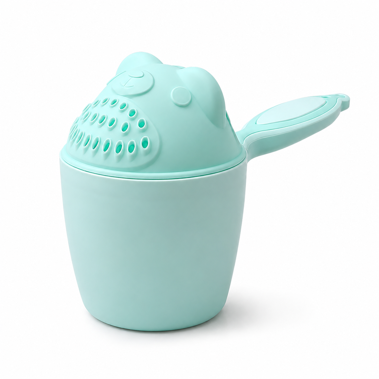 Baby Bath Rinse Cup – Soft Rim Shampoo Rinser, Toddler Hair Wash Tool, Calm Bath